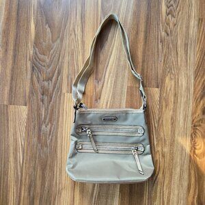 Dana Buchman Christina Crossbody Khaki Bronze + Gift